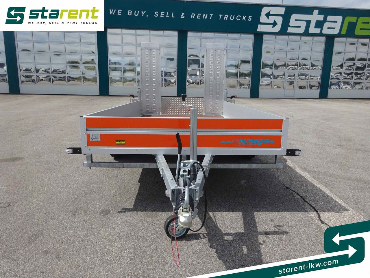 WM Meyer Auffahrrampen Gesamtgewicht: 3500 Kg - Car trailer: picture 2 WM Meyer Auffahrrampen Gesamtgewicht: 3500 Kg - Car trailer: picture 2