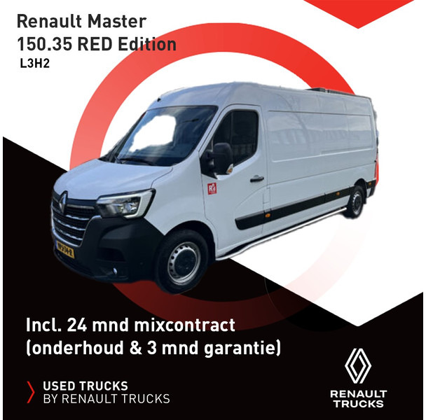 Panel van Renault Master Red 150.35 L3 H2 , airco,  camera,: picture 1