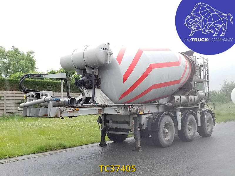 Renders  - Concrete mixer semi-trailer: picture 1 Renders  - Concrete mixer semi-trailer: picture 1