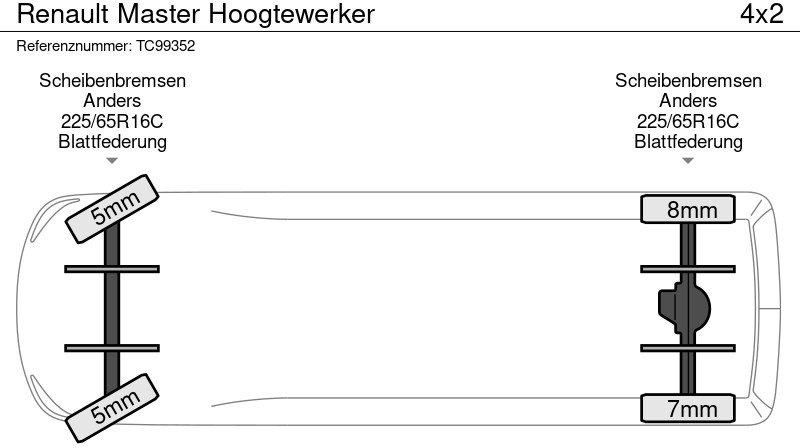 Renault Master Hoogtewerker - Van: picture 4 Renault Master Hoogtewerker - Van: picture 4