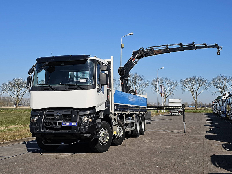 Renault C 430 8X4 HIAB 228ES-5 REM - Dropside/ Flatbed truck, Crane truck: picture 2 Renault C 430 8X4 HIAB 228ES-5 REM - Dropside/ Flatbed truck, Crane truck: picture 2