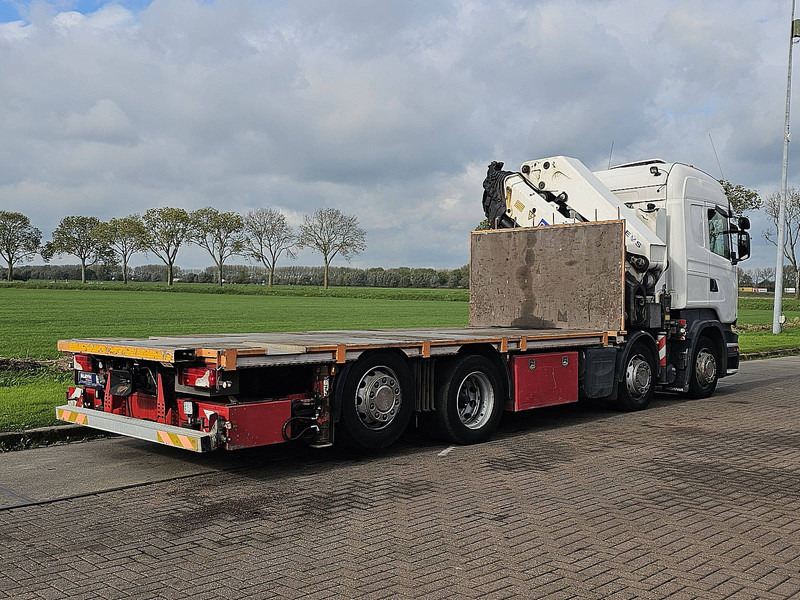 Scania R490 - Dropside/ Flatbed truck, Crane truck: picture 3 Scania R490 - Dropside/ Flatbed truck, Crane truck: picture 3