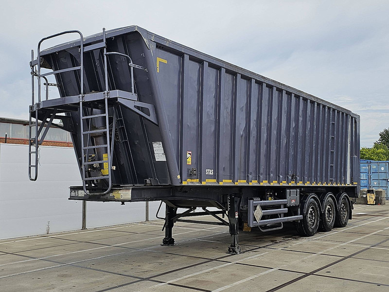 Tipper semi-trailer Stas SA339K 65M3 ALU: picture 1