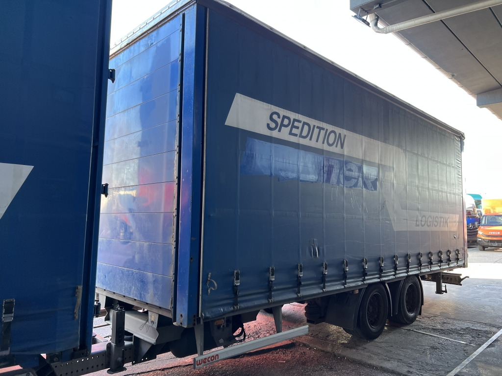 Andere Wecon AZ218LN Jumbo Tandem 7,6m P+P Luftfederung - Curtainsider trailer: picture 3 Andere Wecon AZ218LN Jumbo Tandem 7,6m P+P Luftfederung - Curtainsider trailer: picture 3