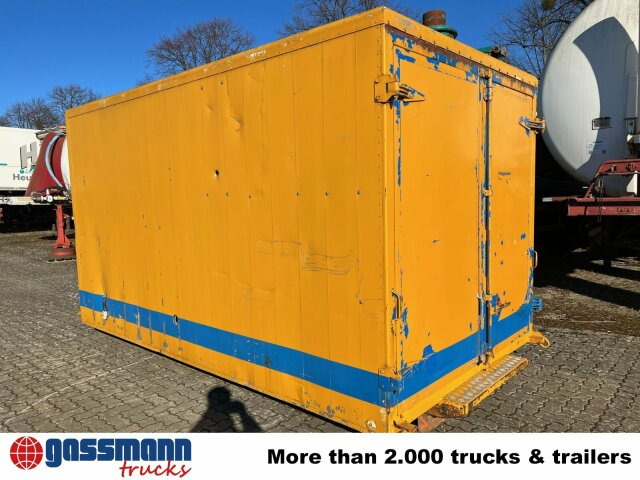 Abrollcontainer Kofferaufbau mit Flügeltüren - Roll-off container: picture 3 Abrollcontainer Kofferaufbau mit Flügeltüren - Roll-off container: picture 3