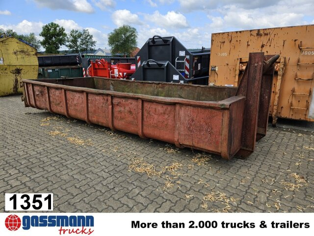 Abrollcontainer mit Flügeltür ca. 10m³ - Roll-off container: picture 1 Abrollcontainer mit Flügeltür ca. 10m³ - Roll-off container: picture 1