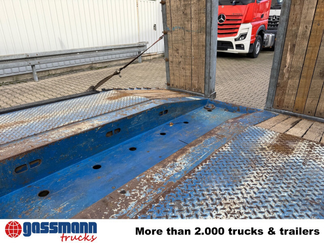 Fliegl SDS 420 T, Nachlauflenkachse, Verbr. auf 3m, - Low loader semi-trailer: picture 5 Fliegl SDS 420 T, Nachlauflenkachse, Verbr. auf 3m, - Low loader semi-trailer: picture 5