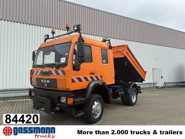 MAN 14.225 LAK 4x4 BB Doka, Winterdienstausstattung - Tipper: picture 1 MAN 14.225 LAK 4x4 BB Doka, Winterdienstausstattung - Tipper: picture 1