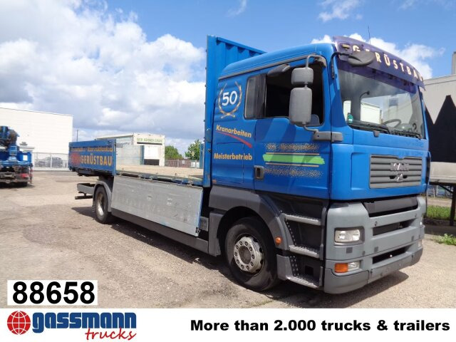 MAN TGA 18.350 LL 4x2, 5 Sitze - Dropside/ Flatbed truck: picture 1 MAN TGA 18.350 LL 4x2, 5 Sitze - Dropside/ Flatbed truck: picture 1