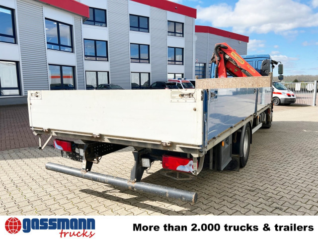 Dropside/ Flatbed truck, Crane truck MAN TGM 15.250/340 4X2 BL mit Kran Palfinger PK: picture 11
