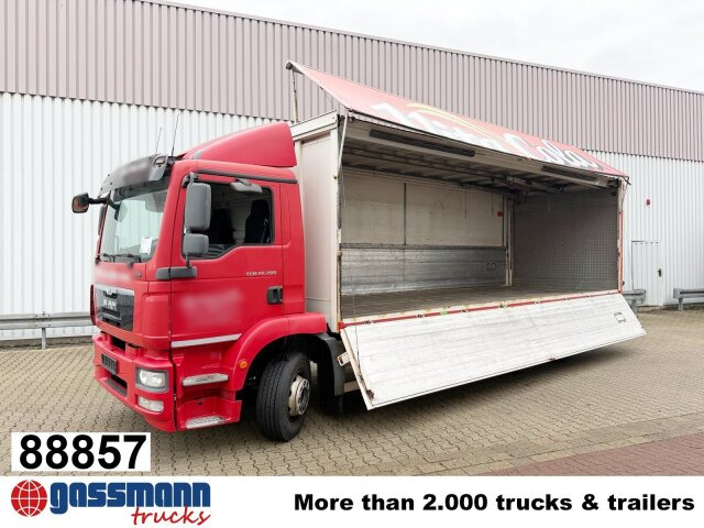MAN TGM 22.290 6x2-4 LL, EEV, Lenkachse, 2x AHK, - Box truck: picture 1 MAN TGM 22.290 6x2-4 LL, EEV, Lenkachse, 2x AHK, - Box truck: picture 1