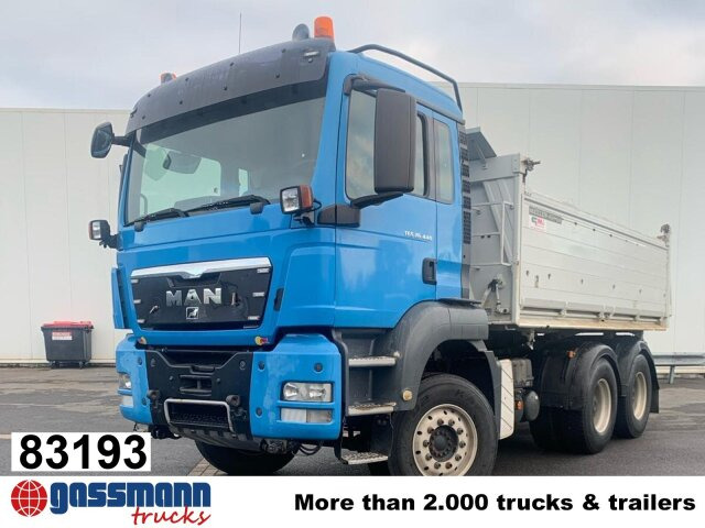 MAN TGS 26.440 6x4 BL, Intarder - Tipper: picture 1 MAN TGS 26.440 6x4 BL, Intarder - Tipper: picture 1