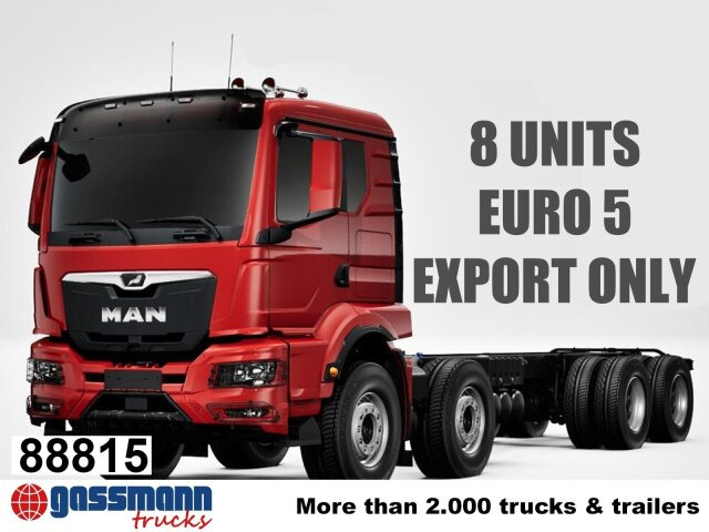 MAN TGS 41.480 8x4 BB CH, MEHRFACH VORHANDEN! - Cab chassis truck: picture 1 MAN TGS 41.480 8x4 BB CH, MEHRFACH VORHANDEN! - Cab chassis truck: picture 1