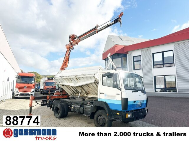 Mercedes-Benz 914 K 4x2, Kran Atlas 60.1, Funk - Tipper, Crane truck: picture 1 Mercedes-Benz 914 K 4x2, Kran Atlas 60.1, Funk - Tipper, Crane truck: picture 1
