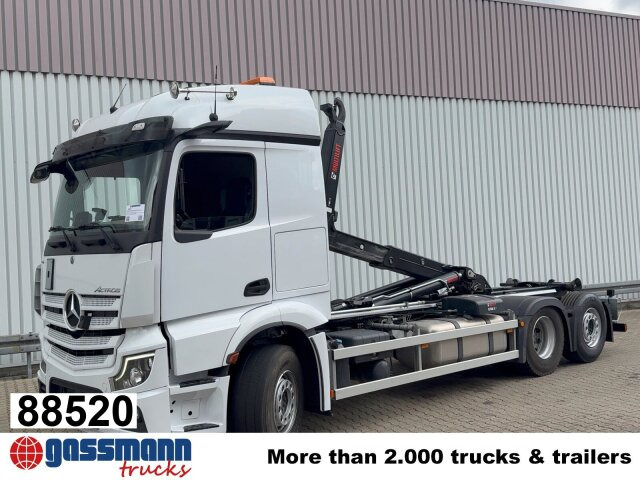 Mercedes-Benz Actros 2545 L 6x2, Retarder, Lenk-/Liftachse, - Hook lift truck: picture 1 Mercedes-Benz Actros 2545 L 6x2, Retarder, Lenk-/Liftachse, - Hook lift truck: picture 1