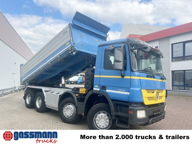 Tipper Mercedes-Benz Actros MP 3, 3241/8x4, Alukipper Bordmatik,: picture 8