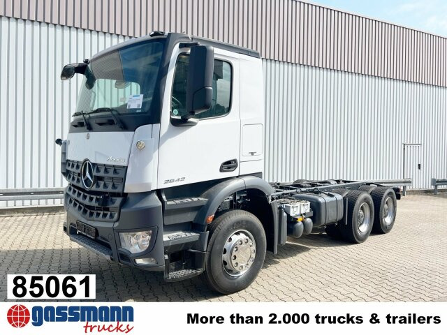Mercedes-Benz Arocs 2642/45 K 6x4, Retarder, Motorabtrieb - Cab chassis truck: picture 1 Mercedes-Benz Arocs 2642/45 K 6x4, Retarder, Motorabtrieb - Cab chassis truck: picture 1