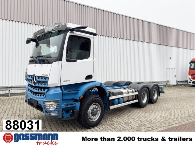 Mercedes-Benz Arocs 2651 L 6x6, HydroDrive, MirrorCam, - Cab chassis truck: picture 1 Mercedes-Benz Arocs 2651 L 6x6, HydroDrive, MirrorCam, - Cab chassis truck: picture 1