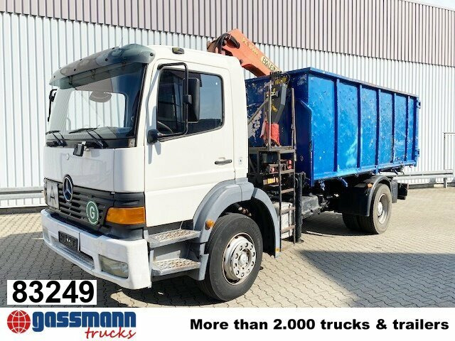 Mercedes-Benz Atego 1823 4x2 mit Kran Palfinger PK10500, - Tipper, Crane truck: picture 1 Mercedes-Benz Atego 1823 4x2 mit Kran Palfinger PK10500, - Tipper, Crane truck: picture 1