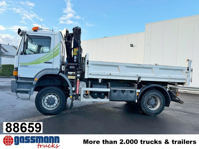 Mercedes-Benz Atego 1823AK 4x4, Kran HIAB, Bordmatik - Tipper, Crane truck: picture 1 Mercedes-Benz Atego 1823AK 4x4, Kran HIAB, Bordmatik - Tipper, Crane truck: picture 1