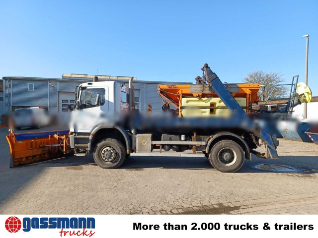 Mercedes-Benz Axor 1824 4x4, Tele-Absetzer, - Skip loader truck: picture 2 Mercedes-Benz Axor 1824 4x4, Tele-Absetzer, - Skip loader truck: picture 2