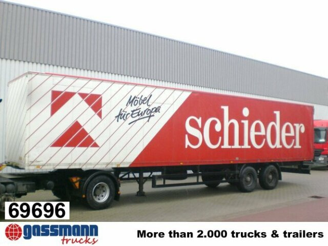 Spier SPIER SLG 2/90, Möbelauflieger, 80 cbm - Closed box semi-trailer: picture 1 Spier SPIER SLG 2/90, Möbelauflieger, 80 cbm - Closed box semi-trailer: picture 1