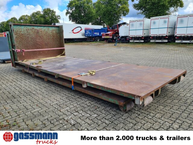 Truck Abrollplattform mit Stirnwand: picture 7