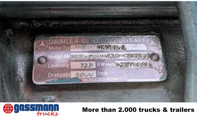 Unimog U52 411 4x4, Schmidt Schneefräse mit - Van: picture 3 Unimog U52 411 4x4, Schmidt Schneefräse mit - Van: picture 3