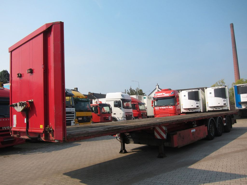 M&V Lenkachse-Coil-Staplerhalterung-Twistlocks - Dropside/ Flatbed semi-trailer: picture 2 M&V Lenkachse-Coil-Staplerhalterung-Twistlocks - Dropside/ Flatbed semi-trailer: picture 2