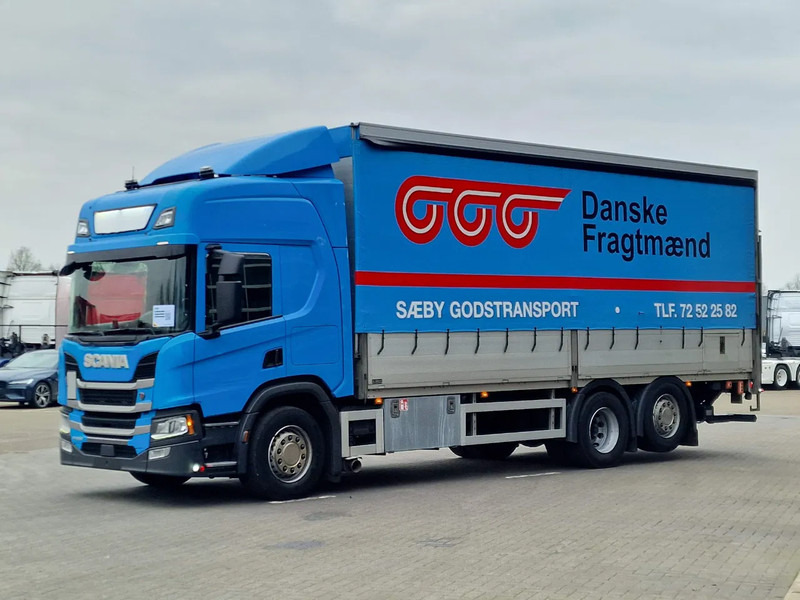 Scania P450 Highline 6x2*4 - Zepro loadlift - Steering axle - 5.15 WB - Full air - - Curtainsider truck: picture 3 Scania P450 Highline 6x2*4 - Zepro loadlift - Steering axle - 5.15 WB - Full air - - Curtainsider truck: picture 3