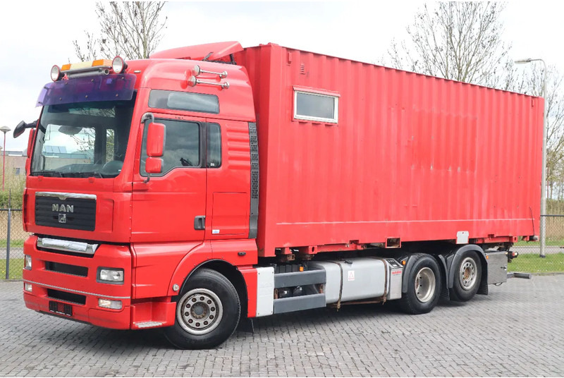 MAN TGA 26.480 | 6X2 | RETARDER | BDF | MOBILE WORKSHOP - Container transporter/ Swap body truck: picture 1 MAN TGA 26.480 | 6X2 | RETARDER | BDF | MOBILE WORKSHOP - Container transporter/ Swap body truck: picture 1
