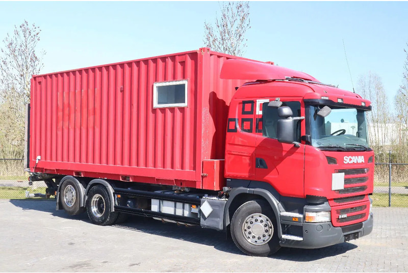 Scania R490 | 6X2 | RETARDER | BDF | MOBILE WORKSHOP | WERKSTATT - Box truck: picture 3 Scania R490 | 6X2 | RETARDER | BDF | MOBILE WORKSHOP | WERKSTATT - Box truck: picture 3