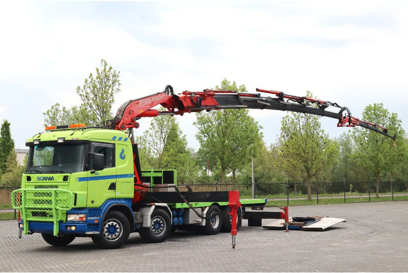Scania R164-480 V8 | 8X4 | FASSI F600 | JIB | KRAN / CRANE - Tractor unit: picture 1 Scania R164-480 V8 | 8X4 | FASSI F600 | JIB | KRAN / CRANE - Tractor unit: picture 1