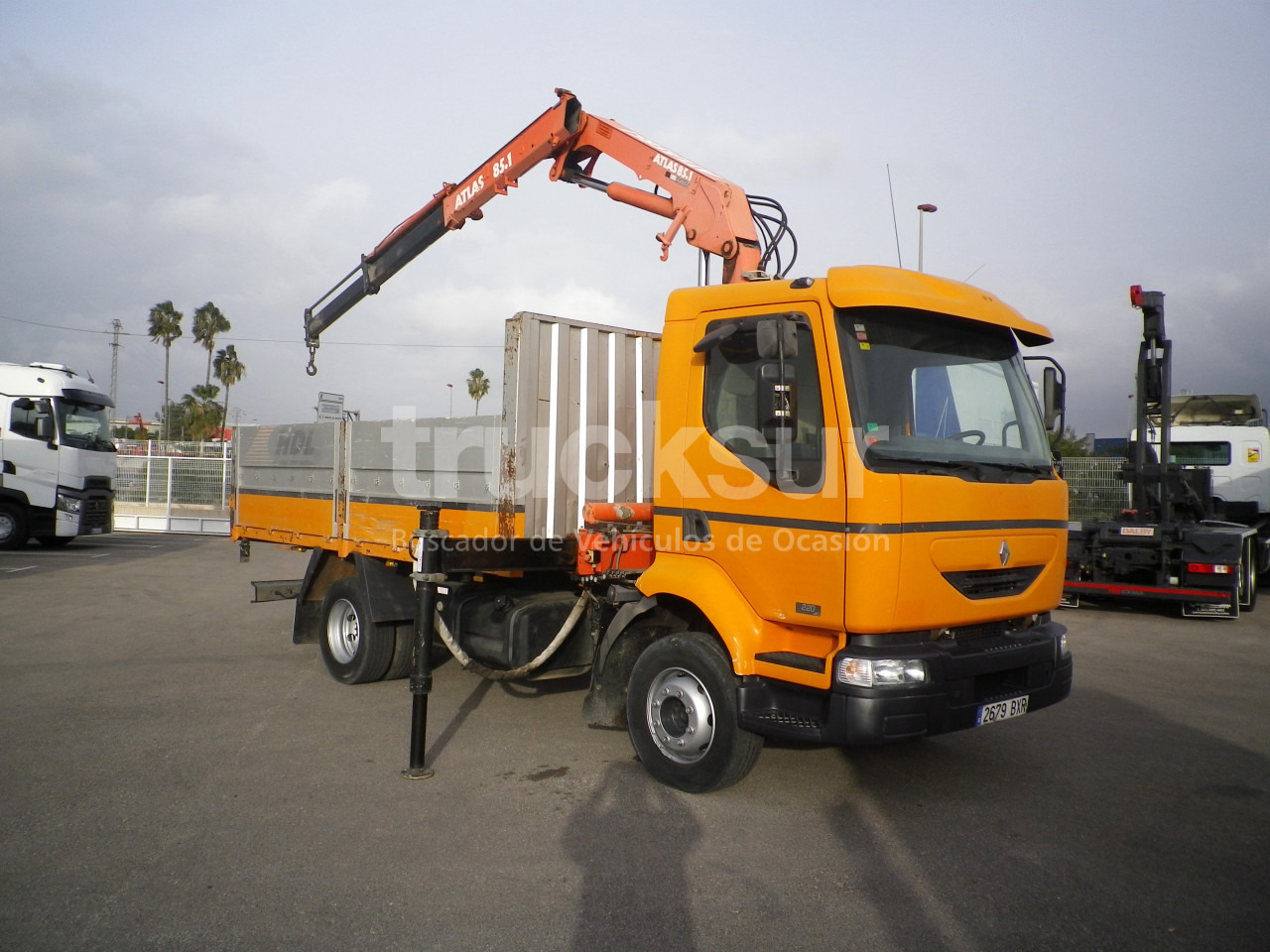 RENAULT MIDLUM 220.14C GRUA - Other machinery: picture 2 RENAULT MIDLUM 220.14C GRUA - Other machinery: picture 2