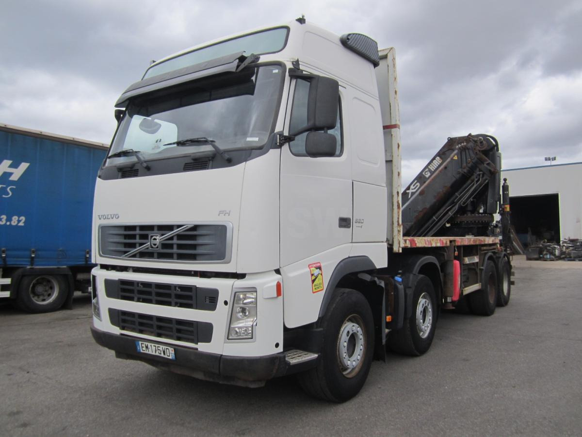 Volvo FH 520 - Dropside/ Flatbed truck, Crane truck: picture 1 Volvo FH 520 - Dropside/ Flatbed truck, Crane truck: picture 1