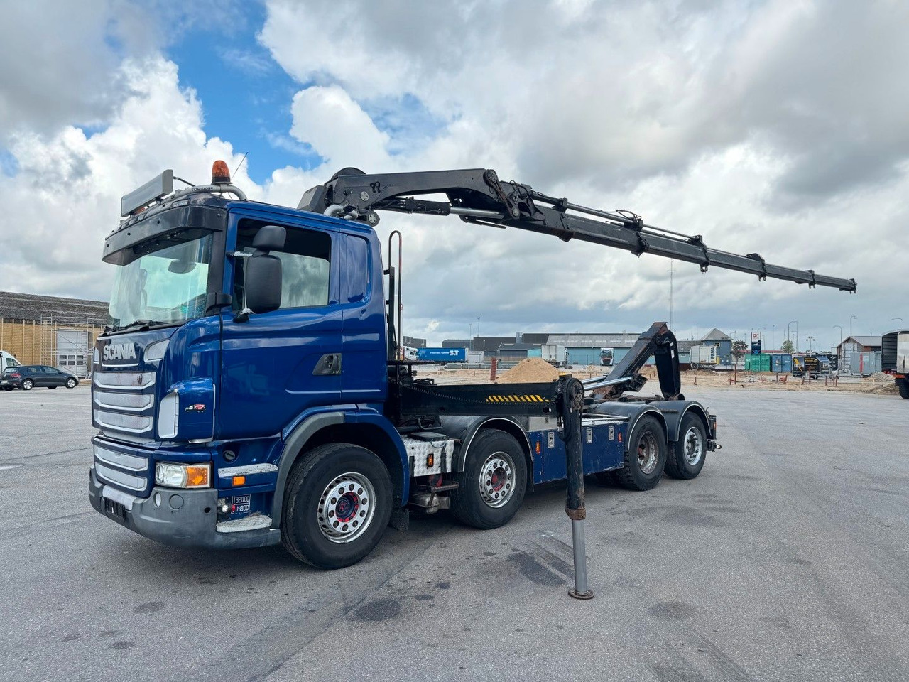 Scania G480 8x2*6 Hakenlift / Hiab 244 EP-5 Hipro - Crane truck: picture 1 Scania G480 8x2*6 Hakenlift / Hiab 244 EP-5 Hipro - Crane truck: picture 1
