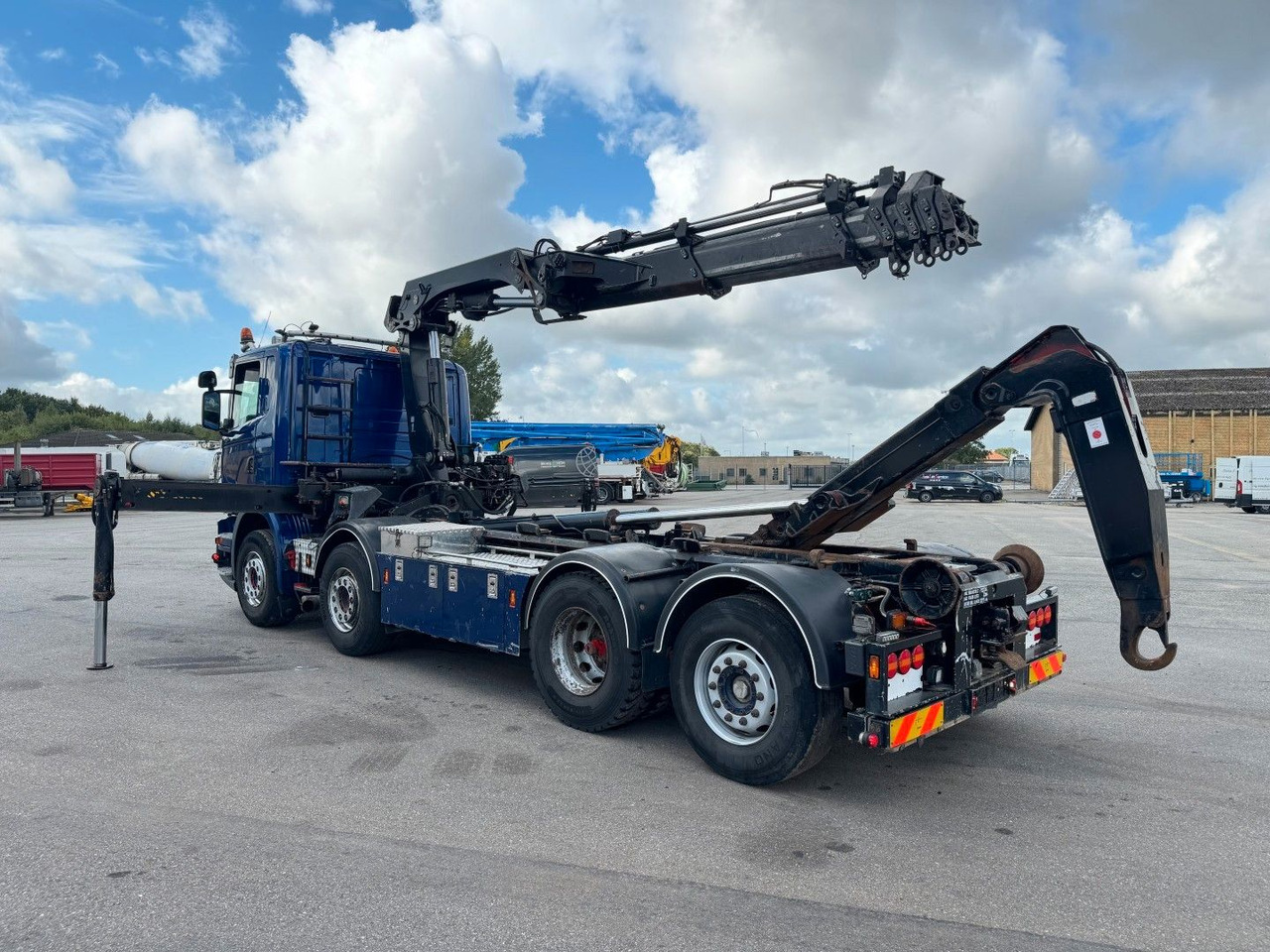 Scania G480 8x2*6 Hakenlift / Hiab 244 EP-5 Hipro - Crane truck: picture 4 Scania G480 8x2*6 Hakenlift / Hiab 244 EP-5 Hipro - Crane truck: picture 4