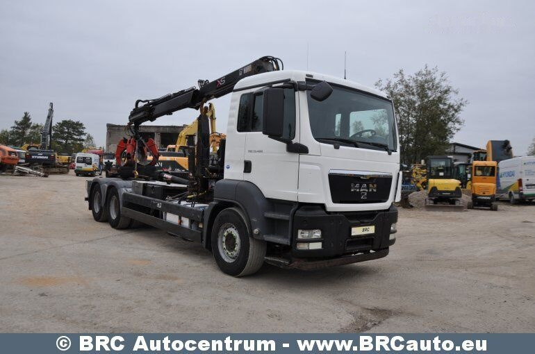 MAN TGS 33.400 6x4 Hiab 122 - Hook lift truck, Crane truck: picture 2 MAN TGS 33.400 6x4 Hiab 122 - Hook lift truck, Crane truck: picture 2