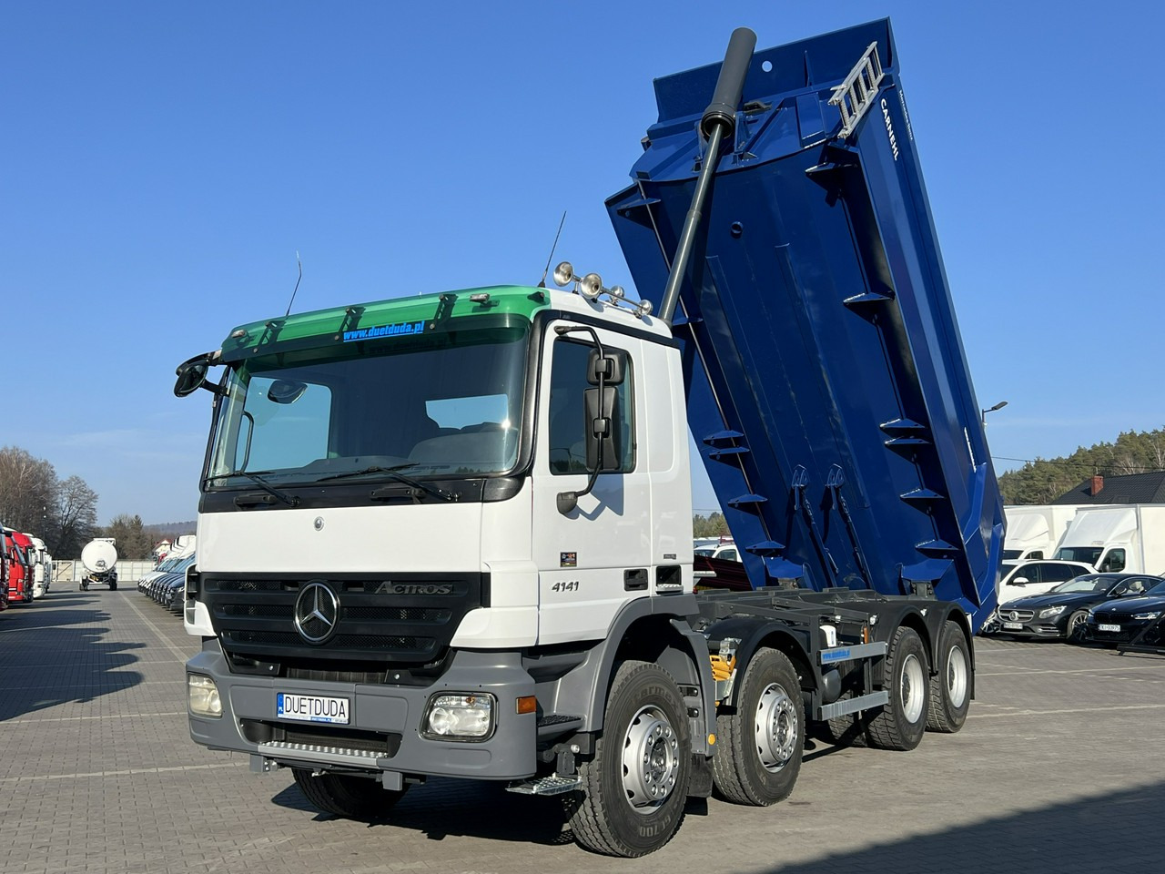 Mercedes Actros 4141 8x4 Wywrot CARNEHL Automat EPS Zadbany Super Stan - Tipper: picture 4 Mercedes Actros 4141 8x4 Wywrot CARNEHL Automat EPS Zadbany Super Stan - Tipper: picture 4