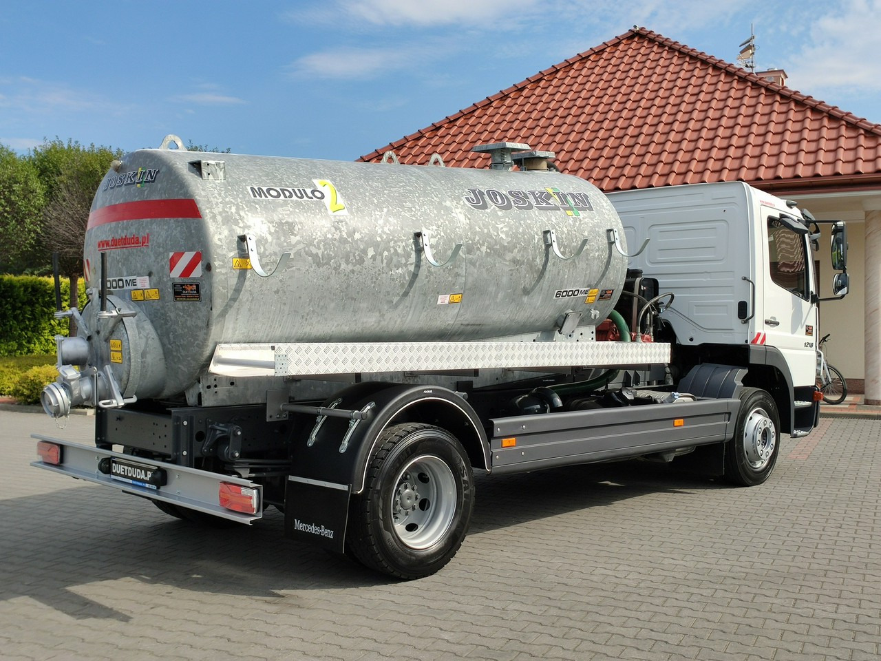 Mercedes Atego 1218 Asenizacyjny Szambiarka Beczka Szambowóz Poj.6m 2019r - Vacuum truck: picture 3 Mercedes Atego 1218 Asenizacyjny Szambiarka Beczka Szambowóz Poj.6m 2019r - Vacuum truck: picture 3