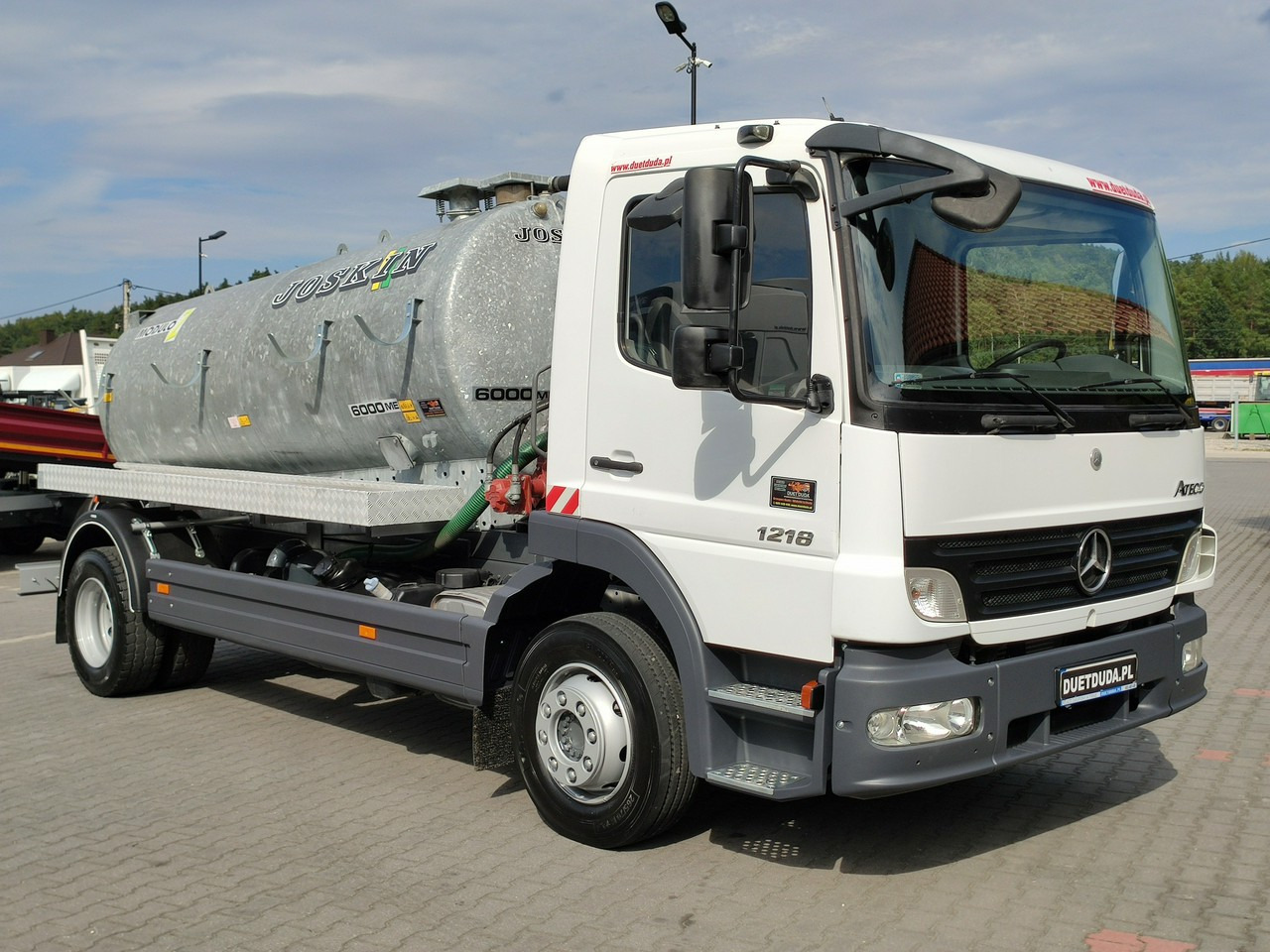 Mercedes Atego 1218 Asenizacyjny Szambiarka Beczka Szambowóz Poj.6m 2019r - Vacuum truck: picture 2 Mercedes Atego 1218 Asenizacyjny Szambiarka Beczka Szambowóz Poj.6m 2019r - Vacuum truck: picture 2