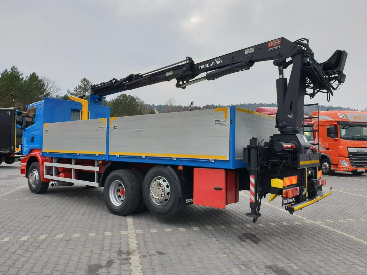 Lease a Scania R 400 LB 6x2 HDS Budowlanka Widły Oś Skrętna Super Stan Scania R 400 LB 6x2 HDS Budowlanka Widły Oś Skrętna Super Stan: picture 21