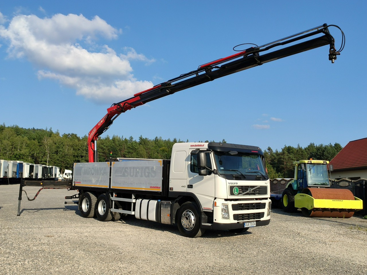 Volvo FM 440 6x4 HDS FASSI F170 Składany w Literę Z - Dropside/ Flatbed truck, Crane truck: picture 1 Volvo FM 440 6x4 HDS FASSI F170 Składany w Literę Z - Dropside/ Flatbed truck, Crane truck: picture 1