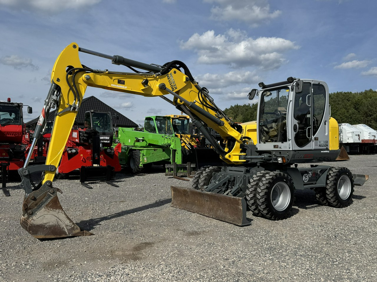 Wacker Neuson EW100 Pług + Podpory 10 ton Szybkozłącze Klimatyzacja - Wheel excavator: picture 4 Wacker Neuson EW100 Pług + Podpory 10 ton Szybkozłącze Klimatyzacja - Wheel excavator: picture 4
