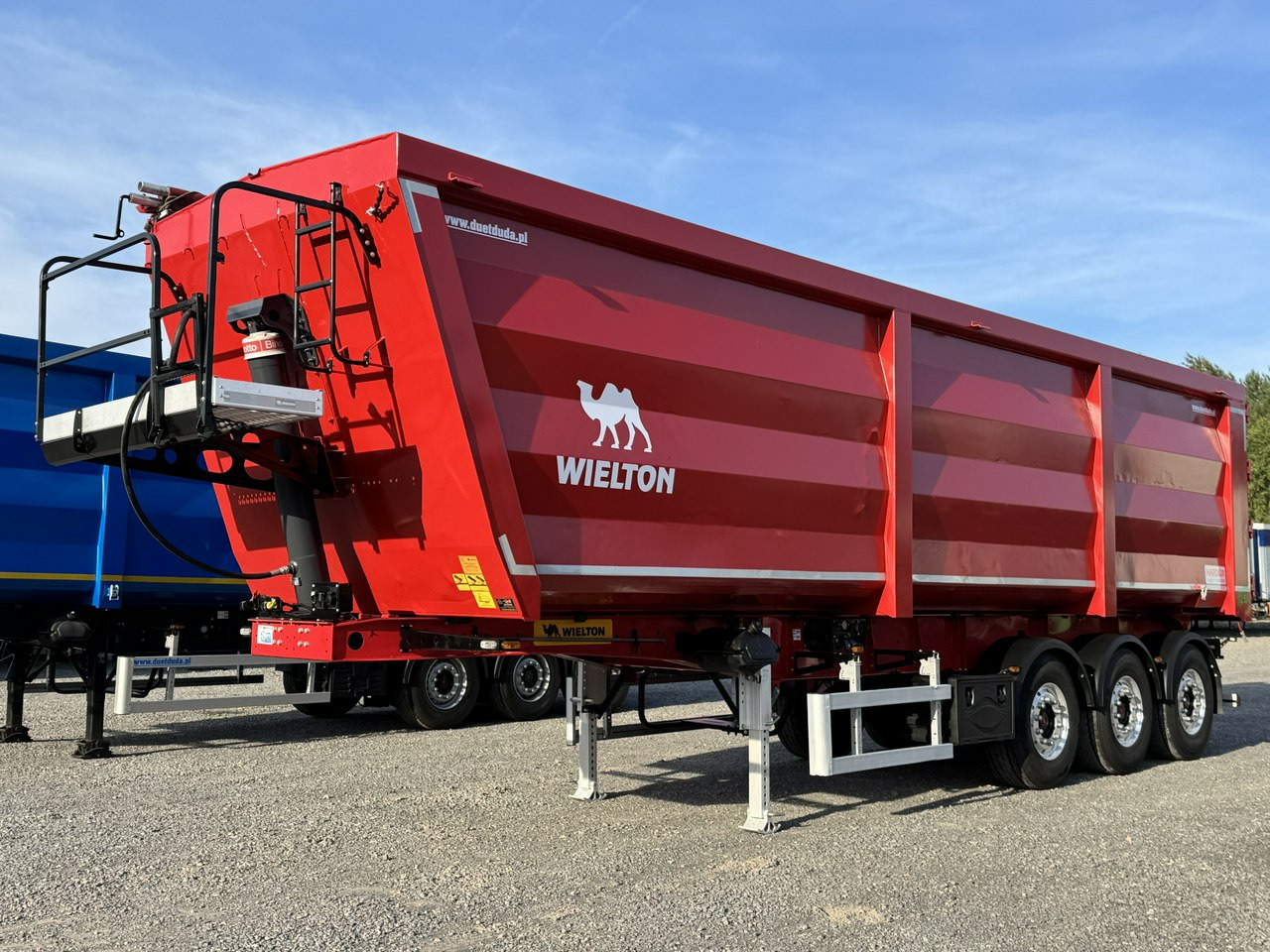 Wielton HARDOX STALOWA DO ZŁOMU 50m Oś Podnoszona Złomówka - Tipper semi-trailer: picture 5 Wielton HARDOX STALOWA DO ZŁOMU 50m Oś Podnoszona Złomówka - Tipper semi-trailer: picture 5