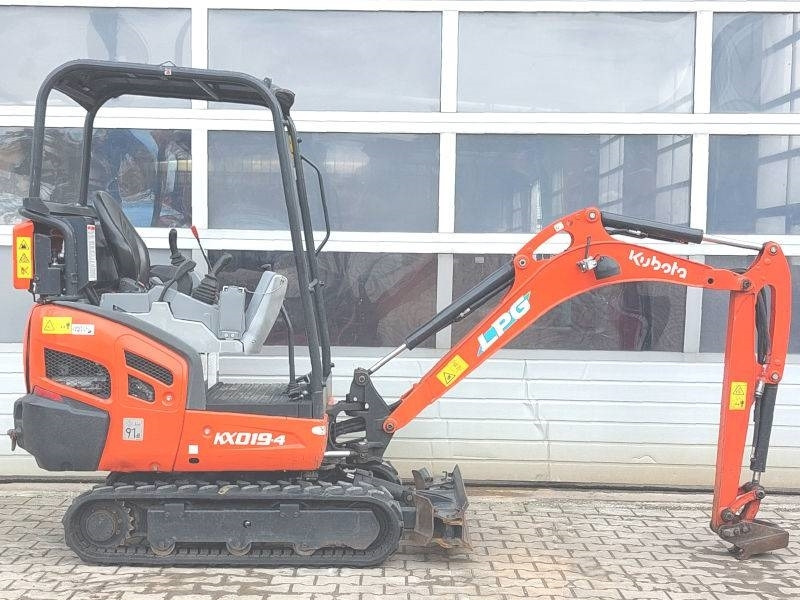 Kubota KX019-4 LPG  - Mini excavator: picture 5 Kubota KX019-4 LPG  - Mini excavator: picture 5
