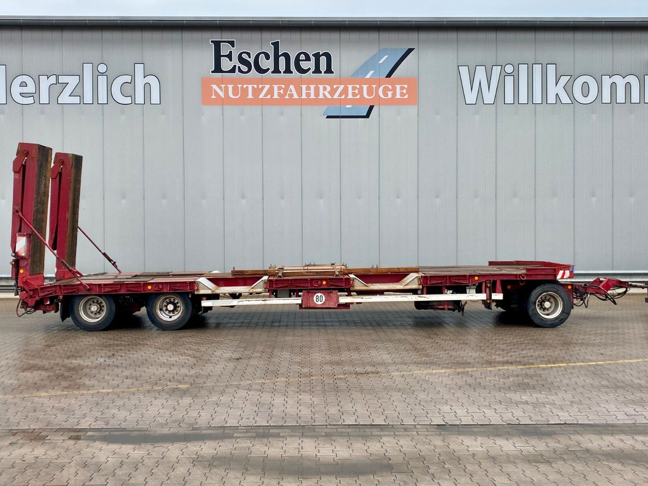Langendorf Tieflader| hydr. Scherenrampen*verbreiterbar*SAF - Low loader trailer: picture 5 Langendorf Tieflader| hydr. Scherenrampen*verbreiterbar*SAF - Low loader trailer: picture 5