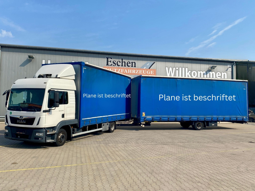 MAN TGL 12.250 4x2 BL - Curtainsider truck: picture 1 MAN TGL 12.250 4x2 BL - Curtainsider truck: picture 1