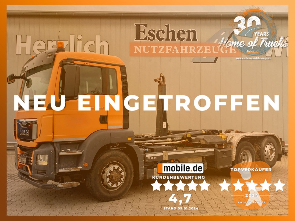 MAN TGS 26.400 6x4 H-4 BL - Hook lift truck: picture 1 MAN TGS 26.400 6x4 H-4 BL - Hook lift truck: picture 1