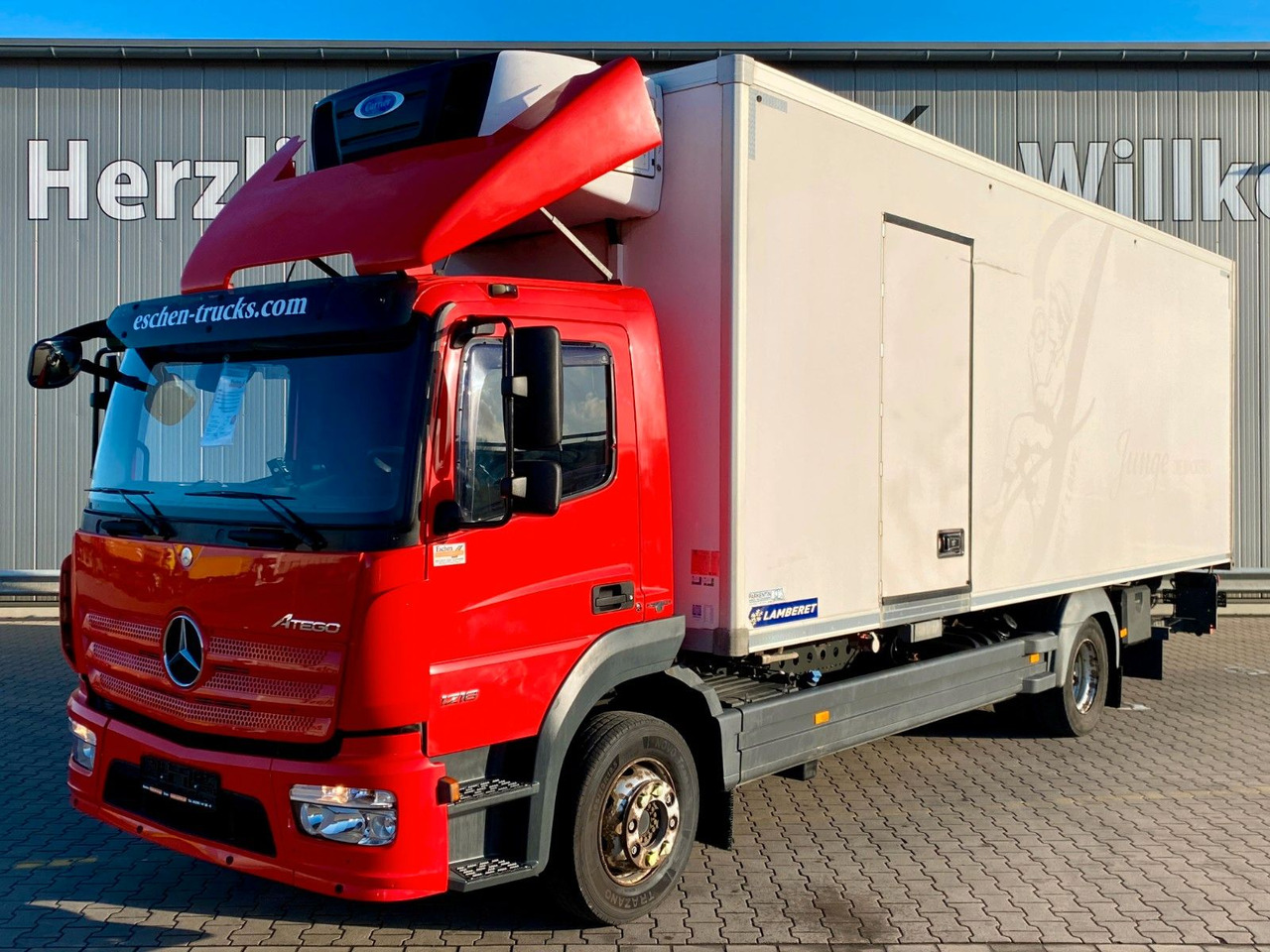 Mercedes-Benz Atego 1218 L Diesel/Netz*LBW*Carrier Supra 850Mt Mercedes-Benz Atego 1218 L Diesel/Netz*LBW*Carrier Supra 850Mt - Refrigerator truck: picture 1 Mercedes-Benz Atego 1218 L Diesel/Netz*LBW*Carrier Supra 850Mt Mercedes-Benz Atego 1218 L Diesel/Netz*LBW*Carrier Supra 850Mt - Refrigerator truck: picture 1